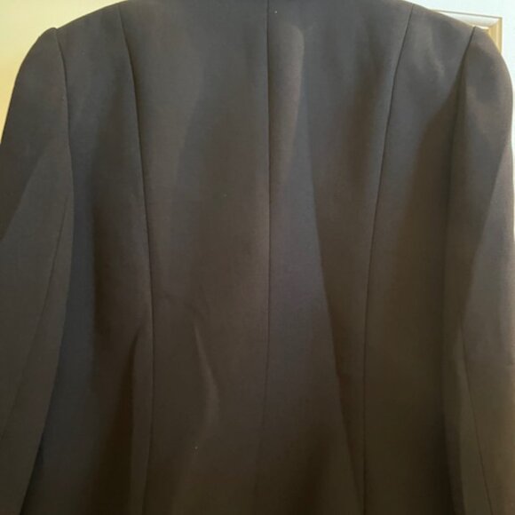 Petit Sophisticate Black Jacket with beading on front collar Size 12 - Picture 3 of 8